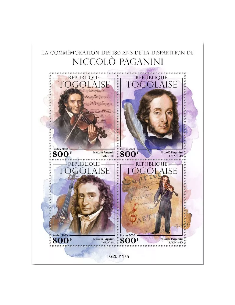 n° 7967/7970  - Timbre TOGO Poste