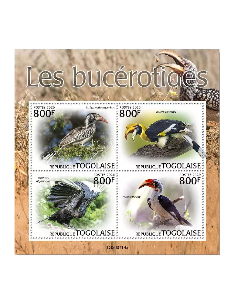 n° 7975/7978  - Timbre TOGO Poste