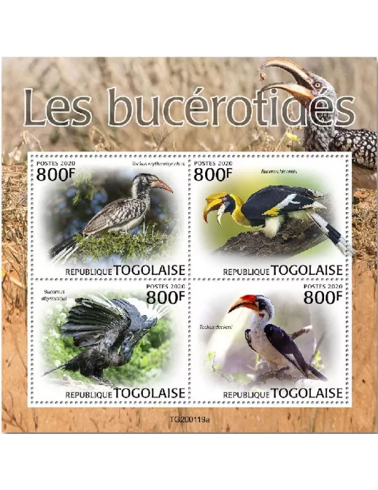n° 7975/7978  - Timbre TOGO Poste