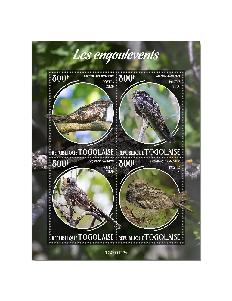 n° 7987/7990  - Timbre TOGO Poste