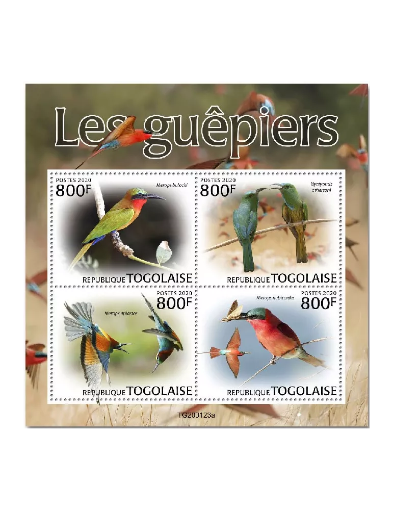 n° 7991/7994  - Timbre TOGO Poste