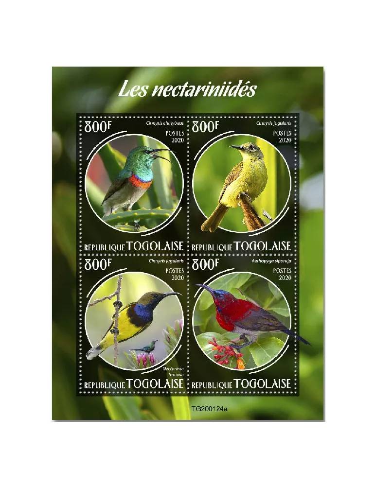 n° 7995/7998  - Timbre TOGO Poste