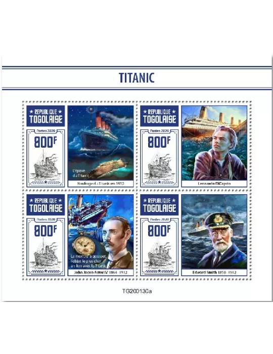 n° 8019/8022  - Timbre TOGO Poste