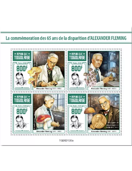 n° 8039/8042  - Timbre TOGO Poste