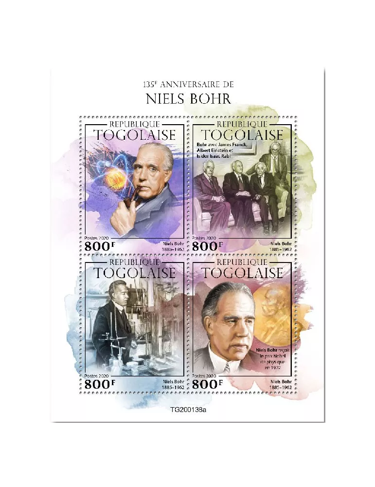 n° 8051/8054  - Timbre TOGO Poste