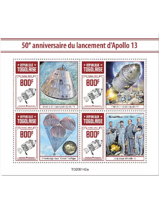 n° 8067/8070  - Timbre TOGO Poste