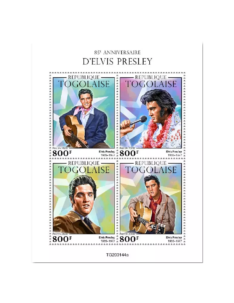 n° 8075/8078  - Timbre TOGO Poste