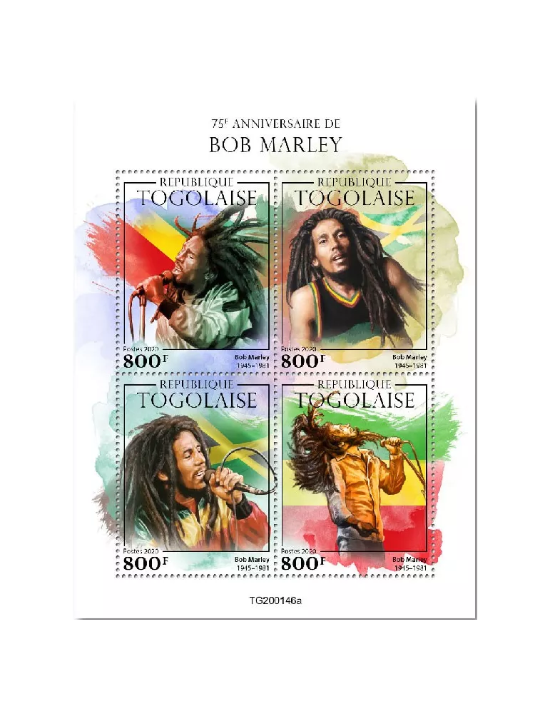 n° 8083/8086  - Timbre TOGO Poste