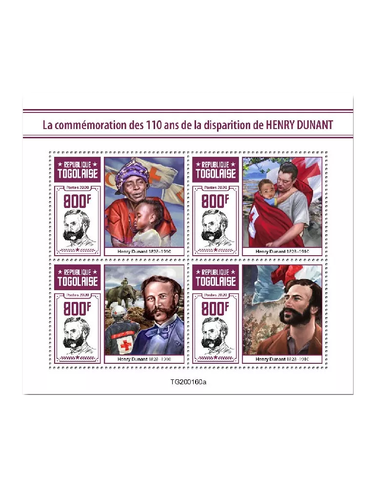 n° 8139/8142  - Timbre TOGO Poste