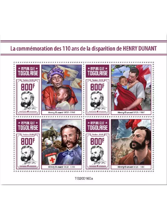 n° 8139/8142  - Timbre TOGO Poste