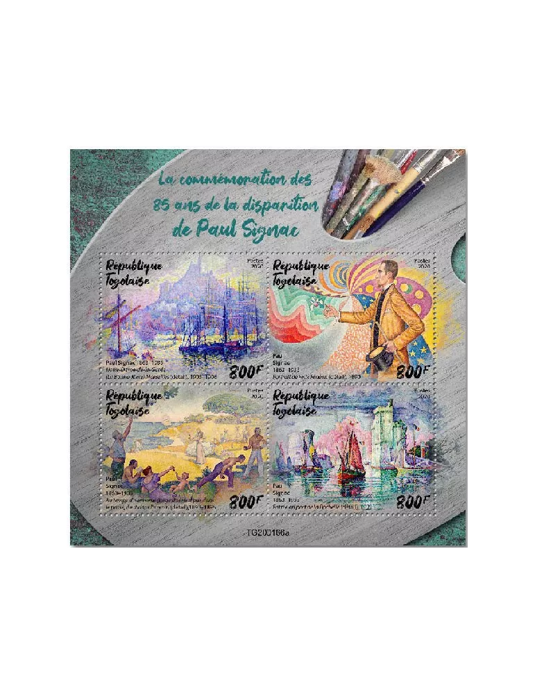n° 8163/8166  - Timbre TOGO Poste