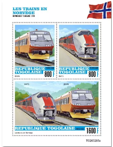 n° 8184/8186  - Timbre TOGO Poste