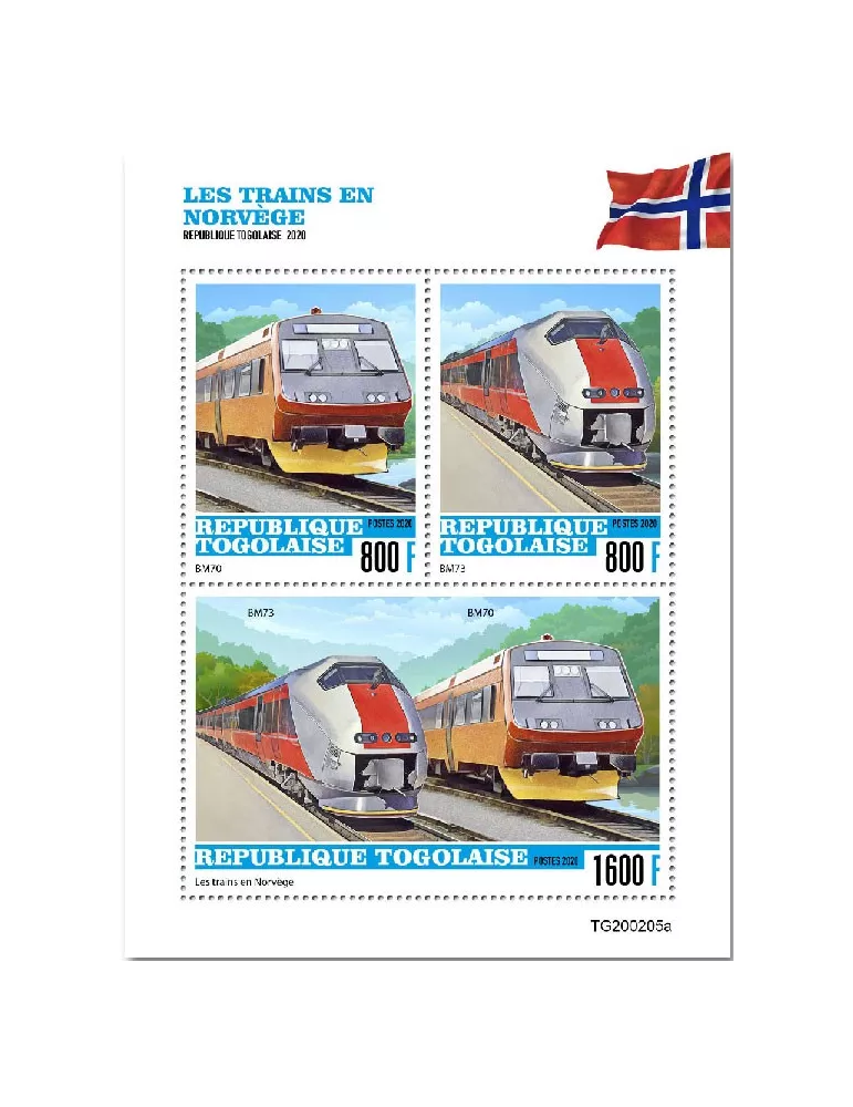 n° 8184/8186  - Timbre TOGO Poste