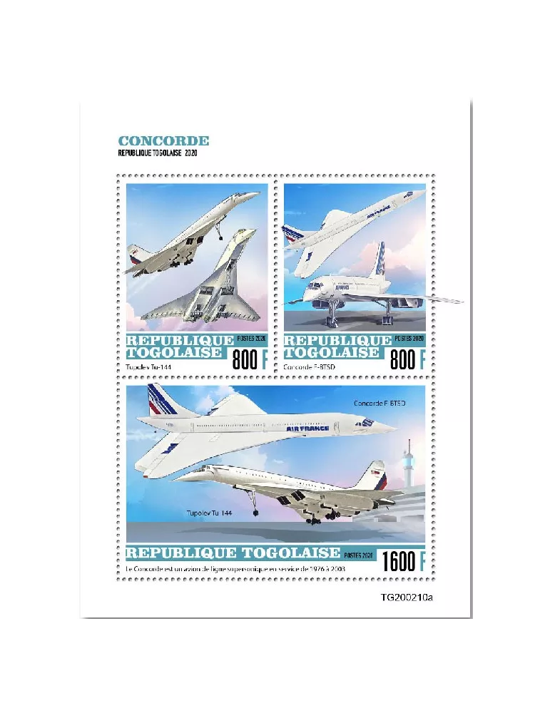 n° 8200/8202  - Timbre TOGO Poste