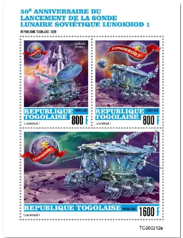 n° 8206/8208  - Timbre TOGO Poste