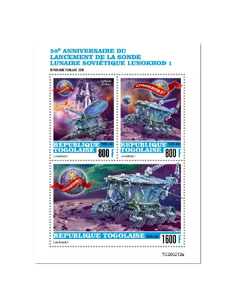 n° 8206/8208  - Timbre TOGO Poste