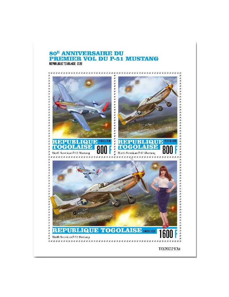 n° 8209/8211  - Timbre TOGO Poste