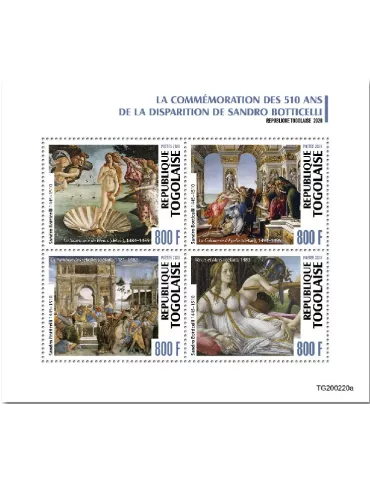 n° 8246/8249  - Timbre TOGO Poste