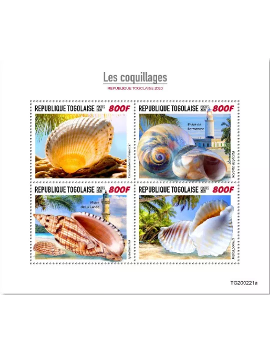 n° 8250/8253  - Timbre TOGO Poste