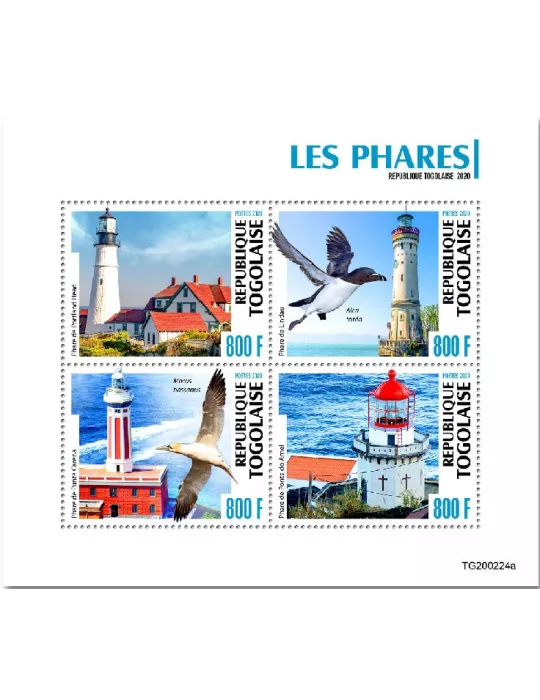 n° 8261/8264  - Timbre TOGO Poste