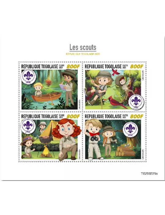 n° 8265/8268  - Timbre TOGO Poste