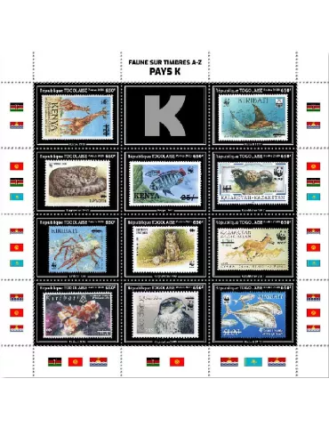 n° 8269/8279  - Timbre TOGO Poste