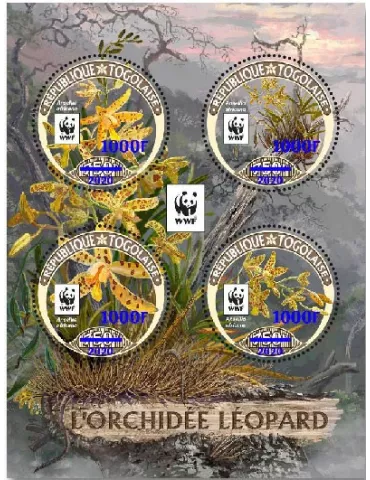 n° 8280/8283  - Timbre TOGO Poste