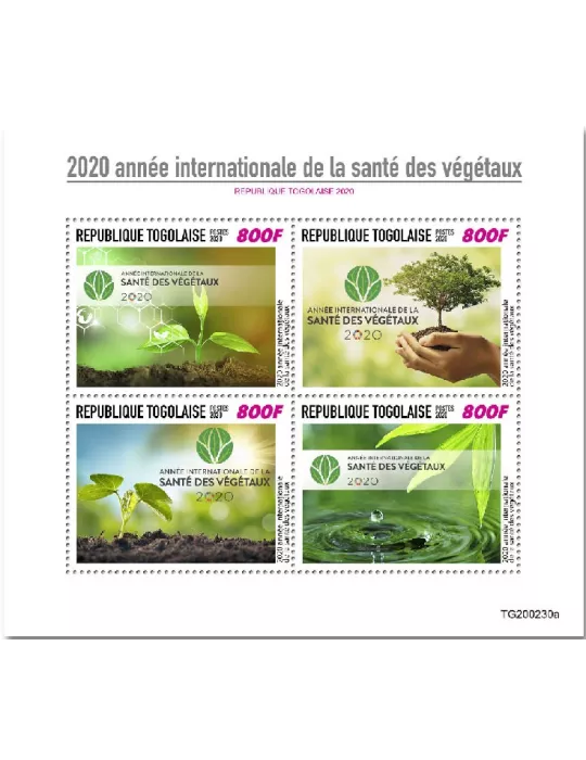 n° 8300/8303  - Timbre TOGO Poste