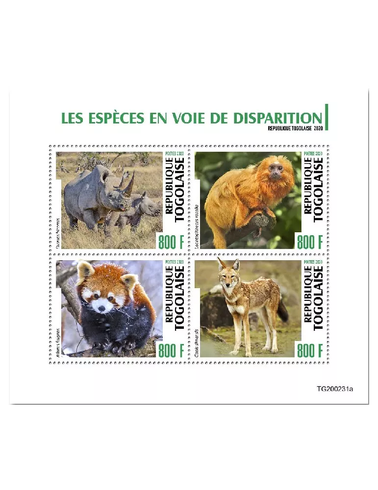 n° 8304/8307  - Timbre TOGO Poste