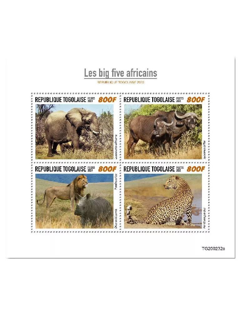 n° 8308/8311  - Timbre TOGO Poste