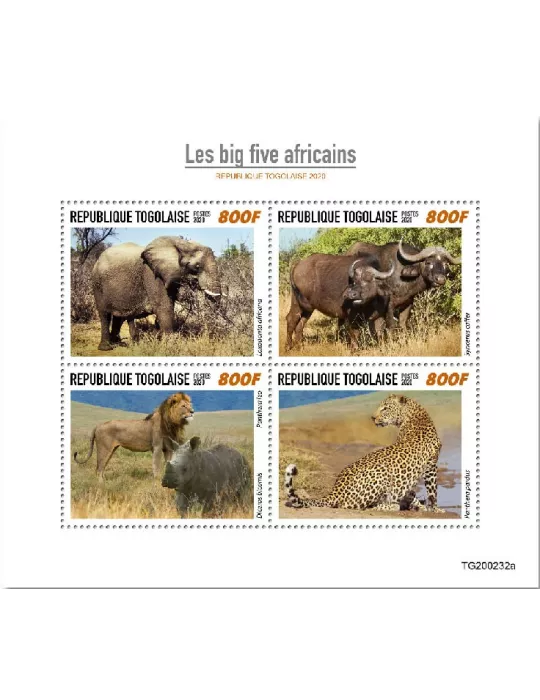 n° 8308/8311  - Timbre TOGO Poste