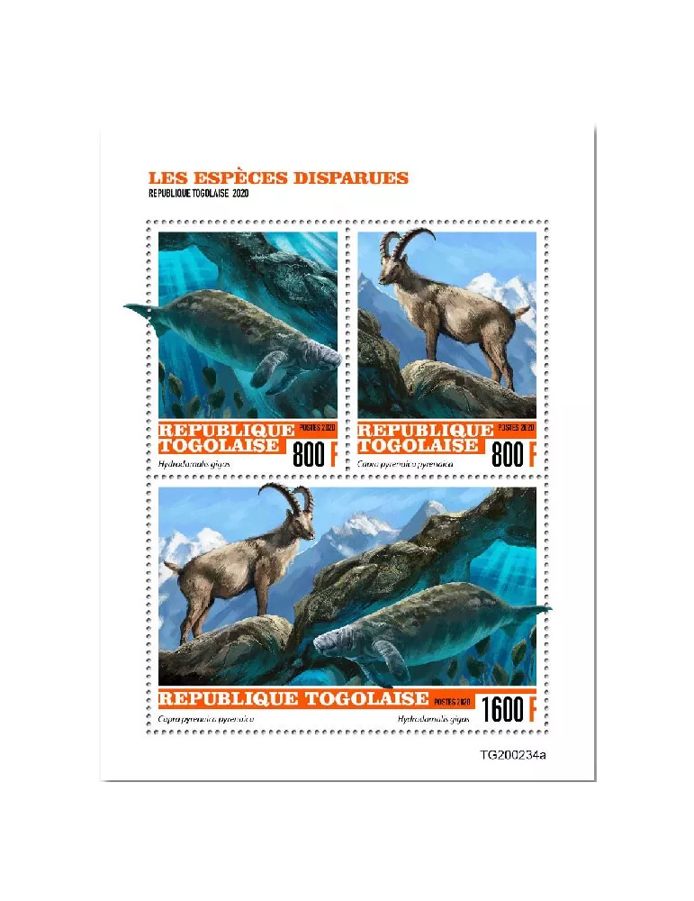 n° 8316/8318  - Timbre TOGO Poste