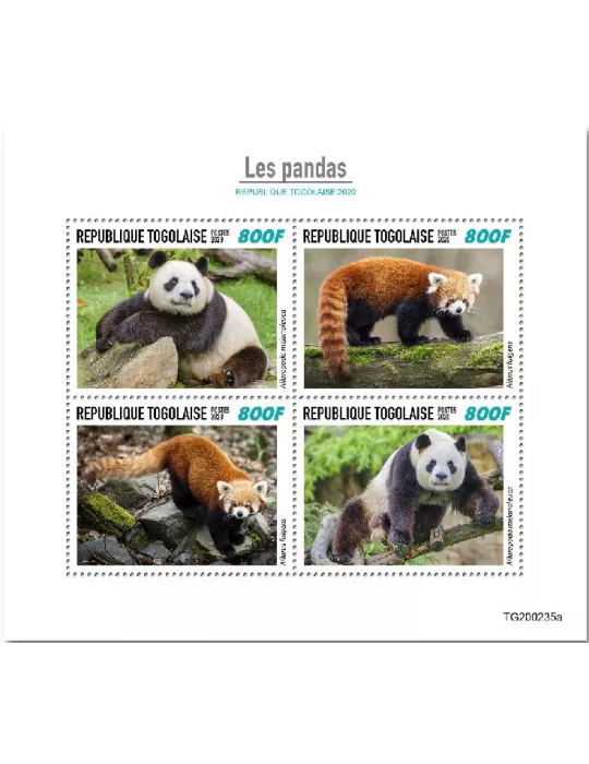 n° 8319/8322  - Timbre TOGO Poste