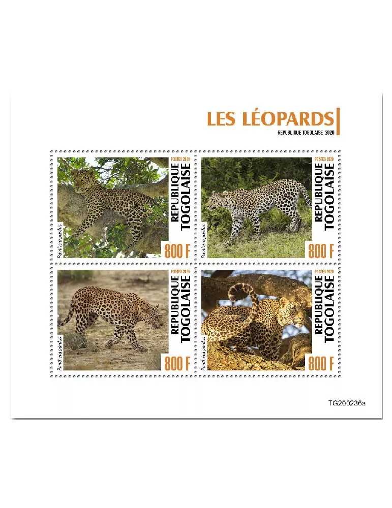 n° 8323/8326  - Timbre TOGO Poste