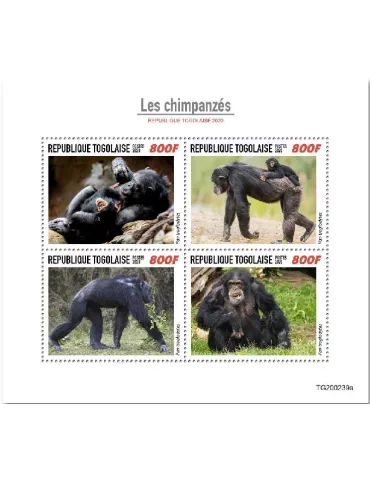 n° 8335/8338  - Timbre TOGO Poste