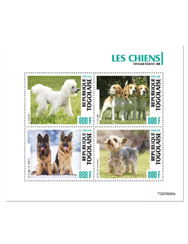 n° 8339/8342  - Timbre TOGO Poste