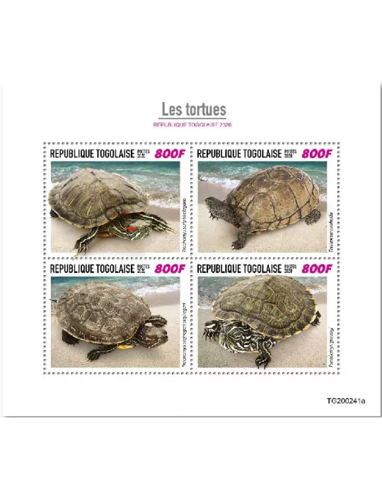 n° 8343/8346  - Timbre TOGO Poste