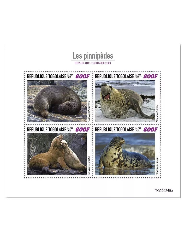 n° 8359/8362  - Timbre TOGO Poste