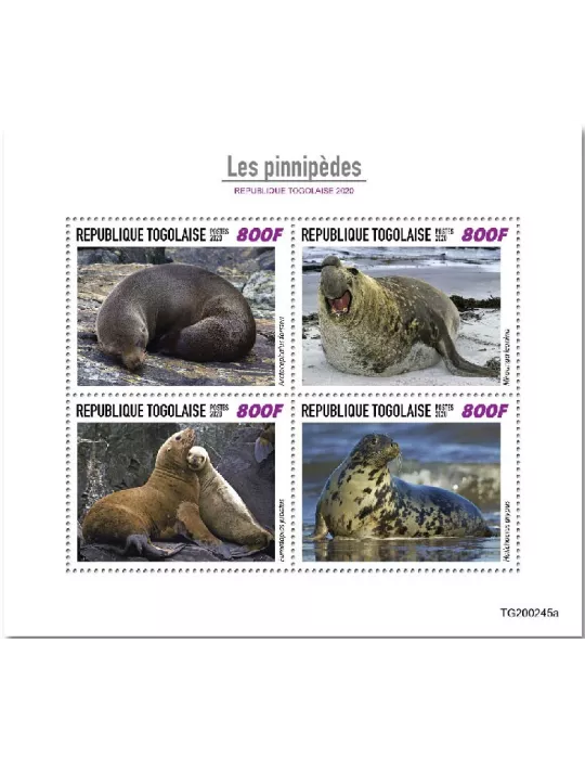 n° 8359/8362  - Timbre TOGO Poste