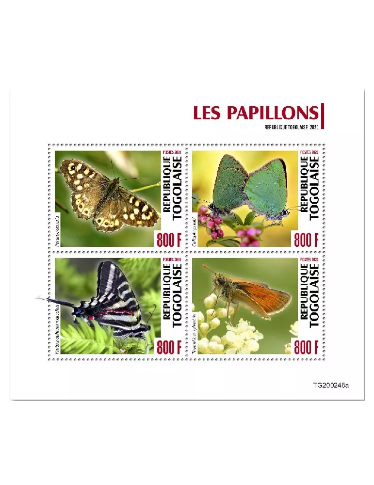 n° 8371/8374  - Timbre TOGO Poste