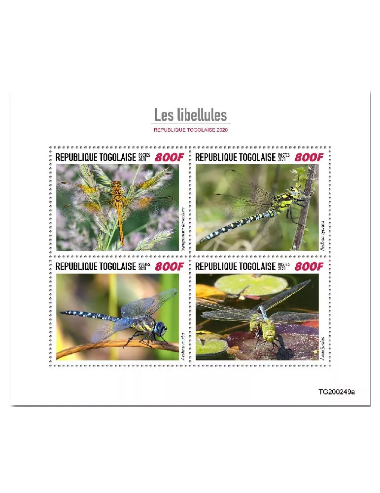 n° 8375/8378  - Timbre TOGO Poste