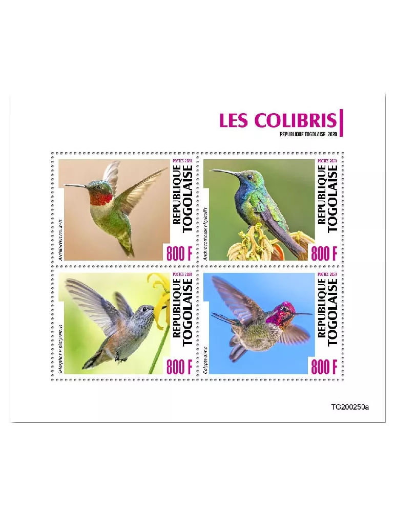n° 8379/8382  - Timbre TOGO Poste