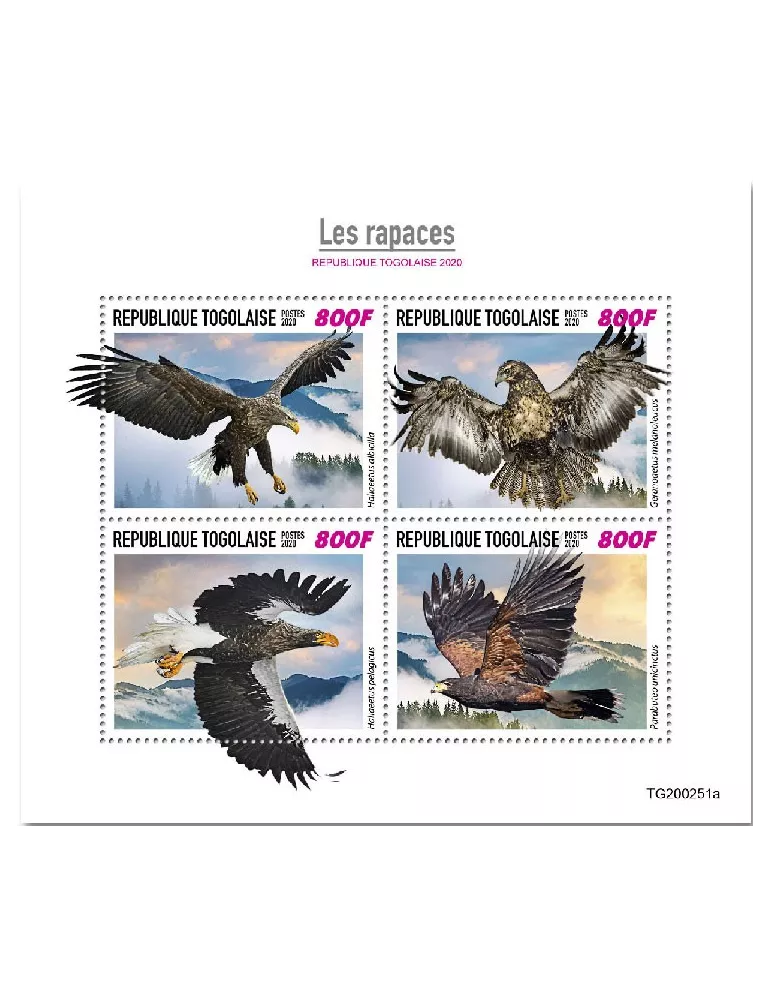 n° 8383/8386  - Timbre TOGO Poste