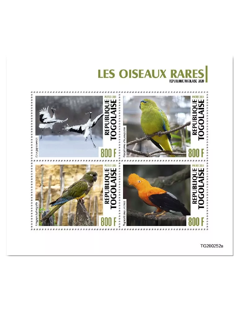 n° 8387/8390  - Timbre TOGO Poste