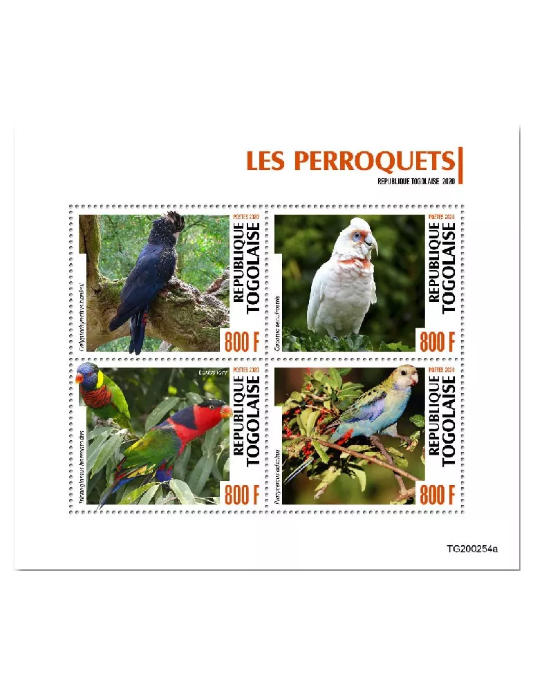 n° 8395/8398  - Timbre TOGO Poste