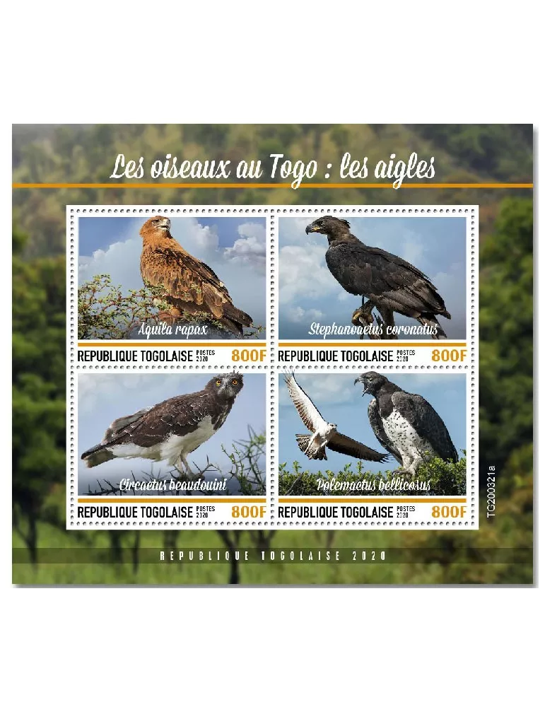 n° 8499/8502  - Timbre TOGO Poste
