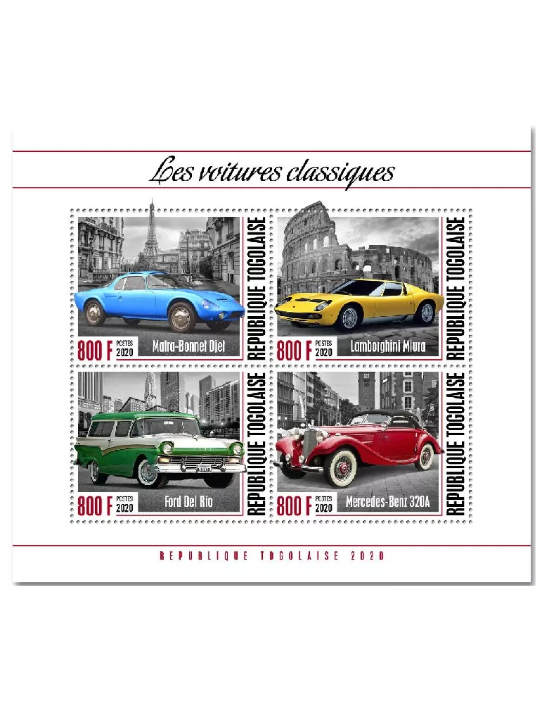 n° 8519/8522  - Timbre TOGO Poste
