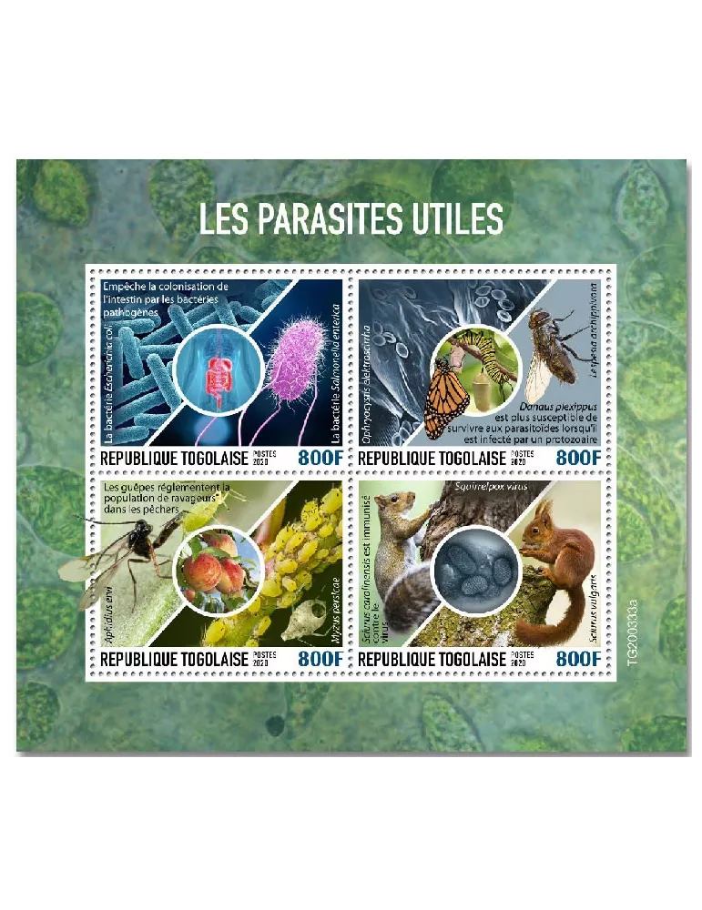 n° 8547/8550  - Timbre TOGO Poste