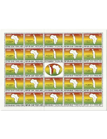 n° 8570/8573  - Timbre TOGO Poste