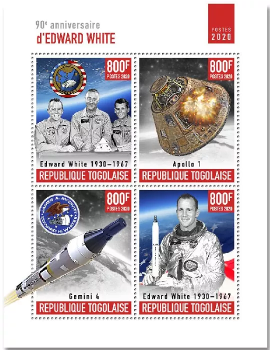 n° 8590/8593  - Timbre TOGO Poste